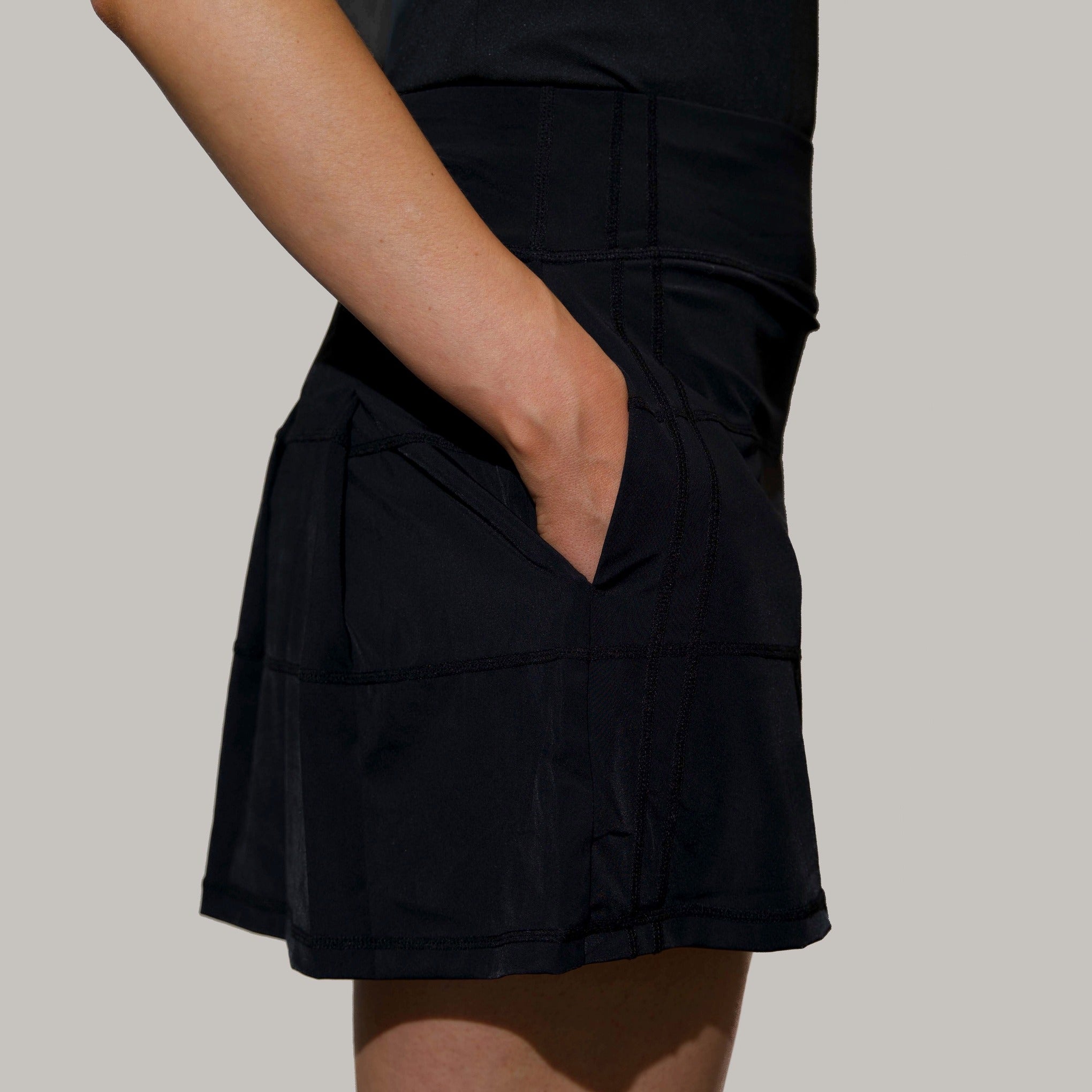 Black golf skort australia deals